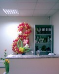 13-цифра из шариков, 100грн./метр