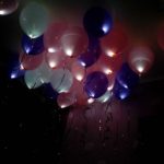 летающие шарики со светодиодами внутри белые, размер 25см - 27грн/шт, цвета белый, розовый, сиреневый