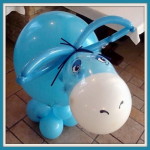16 Фигура из шариков ослик Иа