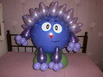 6 фигура из шаров смешарик ежик