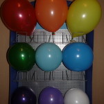 размеры воздушных шаров 22см (9дюймов), 25см (10 дюймов), 30см (12 дюймов)